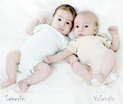 Babys Severin + Valentin
